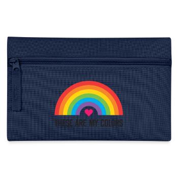 LGBTQ Pride Month - These are My Colors - Pencil Case - light blue - Front