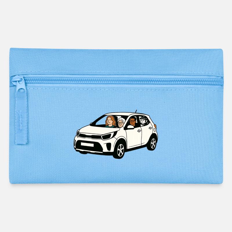 Grandma Karin - Pencil Case - light blue