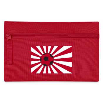 Japan Nippon Nihon JAPANISCHE Asia Sport FAN - Federtasche - Rot - Vorne