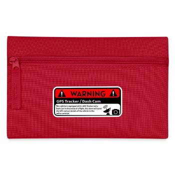 Alerte GPS Dash Cam - Trousse - rouge - Devant