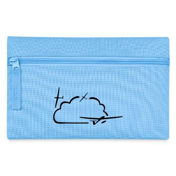 gliding sport - Pencil Case - light blue - Front