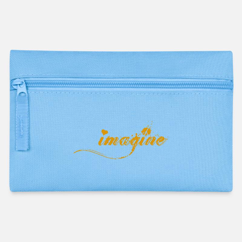IMAGINE - Pencil Case - light blue
