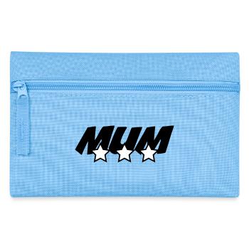 Best Mom - Mother's Day - Pencil Case - light blue - Front