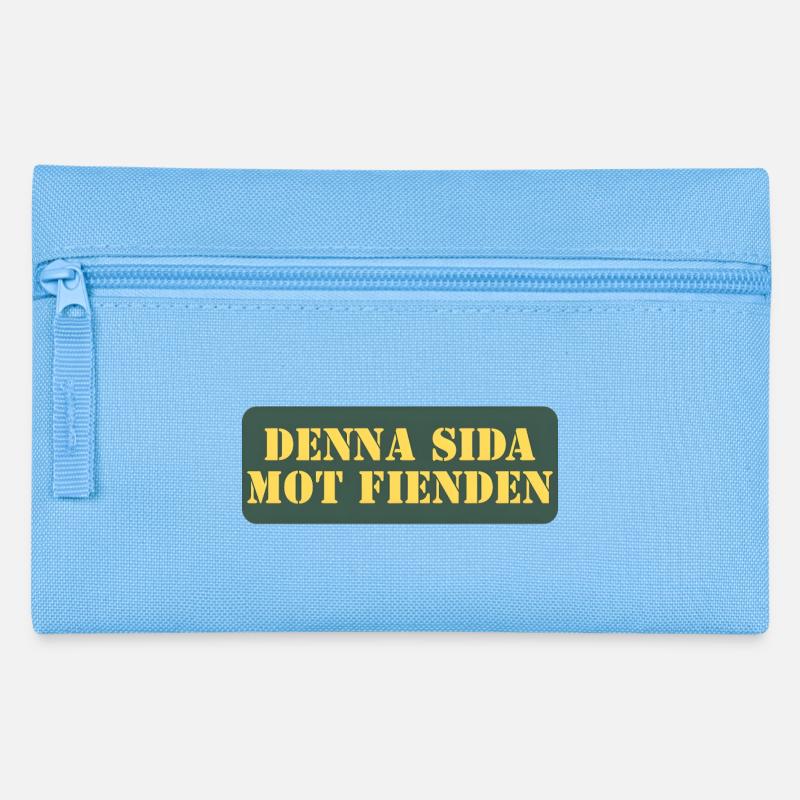 This side against the enemy - Pencil Case - light blue