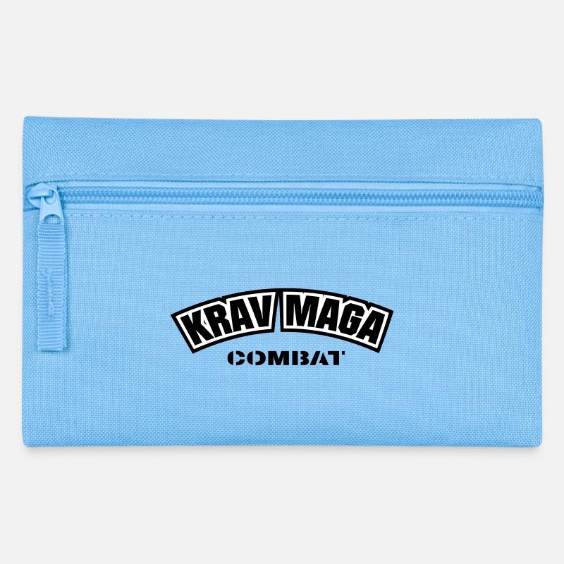KravMaga Combat - Pencil Case - light blue