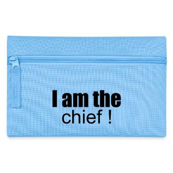 i am the chief ! - Federtasche - Hellblau - Vorne