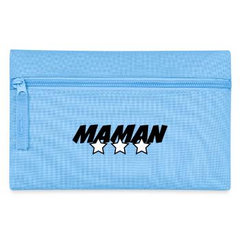 Maman d'Amour - Muttertag - Federtasche - Hellblau - Vorne