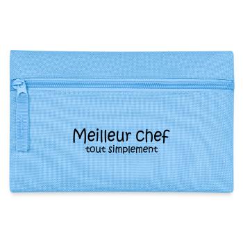 Meilleur chef tout simplement - Trousse - bleu clair - Devant