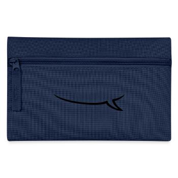 offene Sprechböase / speech bubble (1c) - Federtasche - Hellblau - Vorne