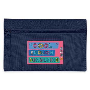 Finally a schoolchild - Pencil Case - light blue - Front