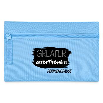 Une plus grande affirmation Périménopause - Trousse - bleu clair - Devant