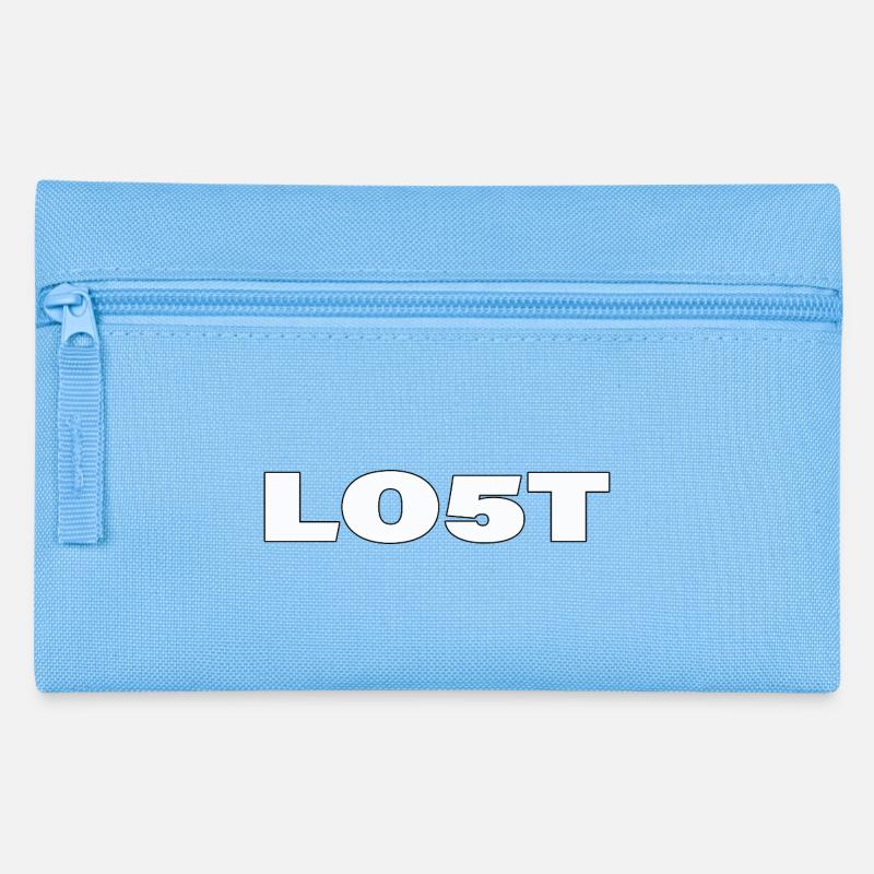 LO5T - Pencil Case - light blue