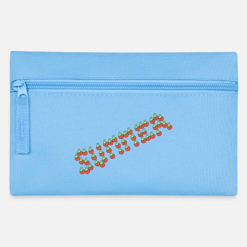 Summer tomato - Pencil Case - light blue