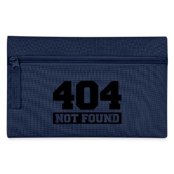 404_not_found_t1 - Pencil Case - light blue - Front