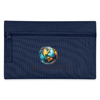 Klimaschutz Kein Planet B - Federtasche - Hellblau - Vorne