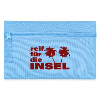 READY FOR THE ISLAND - Pencil Case - light blue - Front