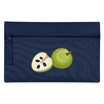 Puddingapfel-Scheibe Pop-Art - Federtasche - Hellblau - Vorne