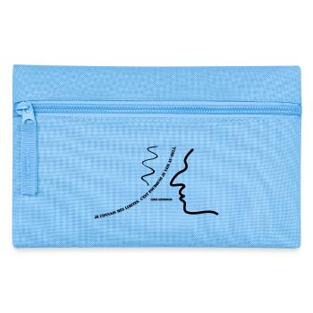 Citation de Gainsbourg - Trousse - bleu clair - Devant