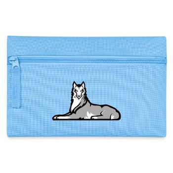 Chechen Lone Wolf - Pencil Case - light blue - Front