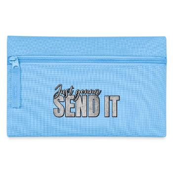 Just Gonna Send It - Federtasche - Hellblau - Vorne