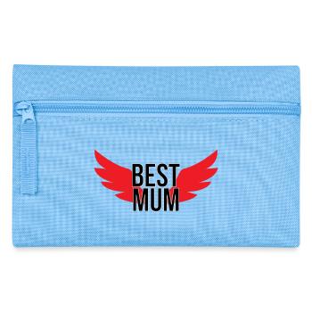 Best Mom - Mother's Day - Pencil Case - light blue - Front
