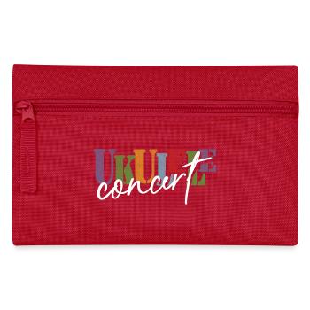 Concert Ukulele - Pencil Case - red - Front
