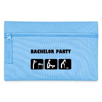 Bachelor celebration - Pencil Case - light blue - Front