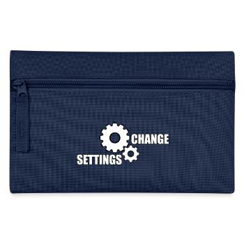 CHANGE SETTINGS - Pencil Case - light blue - Front