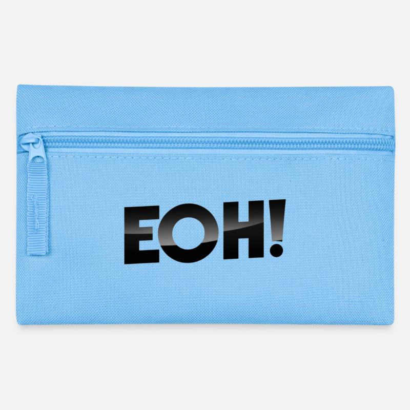 EHO! 🙅🏻‍♀️ - Pencil Case - light blue