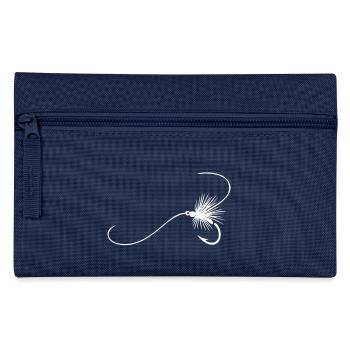 Fly Fishing Angler Gone Fishing WHITE - Pencil Case - light blue - Front
