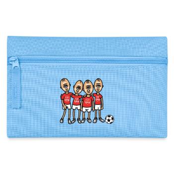 What are you watching!? - Pencil Case - light blue - Front