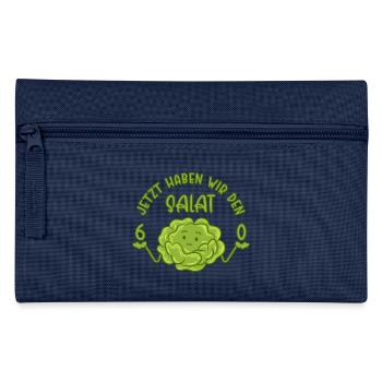 60. Geburtstag - Jetzt haben wir den Salat 60 - Federtasche - Hellblau - Vorne