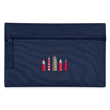 Ameland, Texel, Terschellingen Hand Drawing - Pencil Case - light blue - Front
