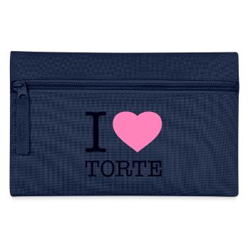 I love cake - Pencil Case - light blue - Front