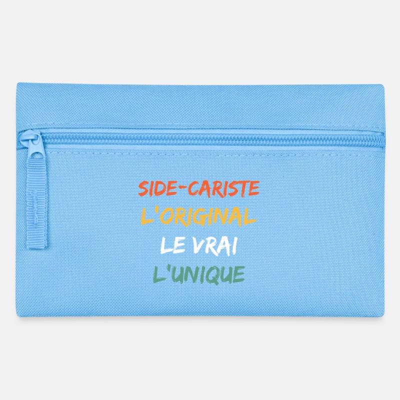 Side-Cariste Das Original, das Wahre, Das Einzigartige - Federtasche - Hellblau