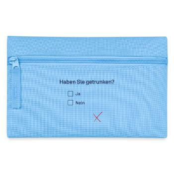 Have you been drinking? Party, drinking, partying, drinking - Pencil Case - light blue - Front