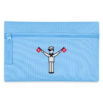 Alphabet U Winker Sailor - Trousse - bleu clair - Devant