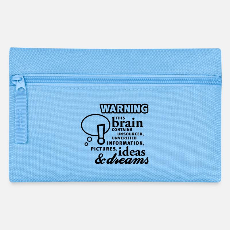 Brain - content - Brain - Content - 1C - Pencil Case - light blue