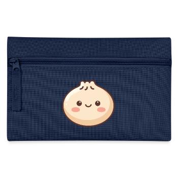 Cute Dumpling Kawaii Food Lover - Pencil Case - light blue - Front