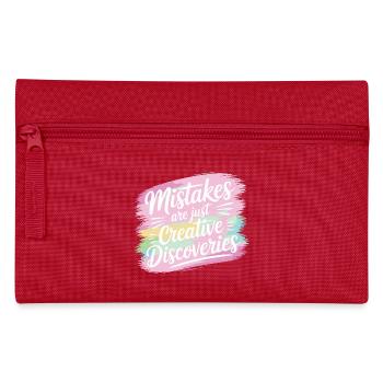 Creative Discoveries Motivation Design - Federtasche - Rot - Vorne