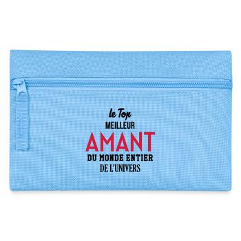 Amant / Maîtresse / Sexy / Sexe / Drague / Mariage - Pencil Case - light blue - Front