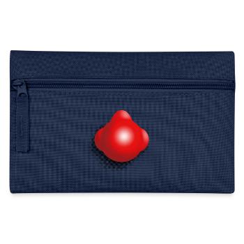 Nez de clown drôle - Trousse - bleu clair - Devant