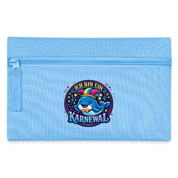 Jeu de mots de Carnaval Jecke Cadeau drôle 5e année - Trousse - bleu clair - Devant