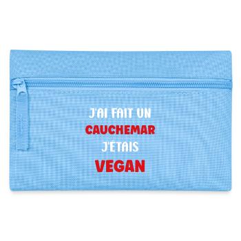 Vegan - Trousse - bleu clair - Devant