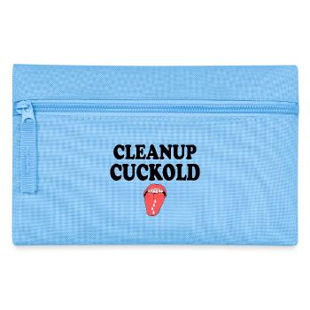 cuckold - Federtasche - Hellblau - Vorne