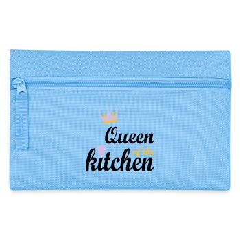 Kochen - Federtasche - Hellblau - Vorne