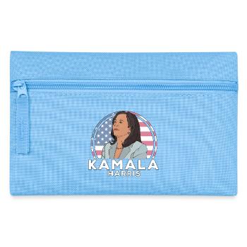 Politics Kamala Harris - Pencil Case - light blue - Front