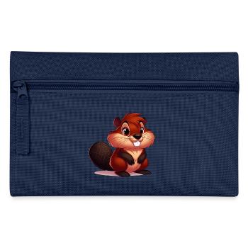 Bieber - Federtasche - Hellblau - Vorne