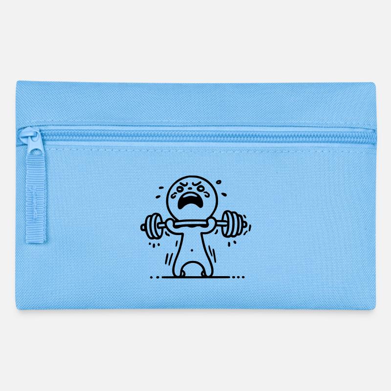 Bonté allumette Musculation - Trousse - bleu clair