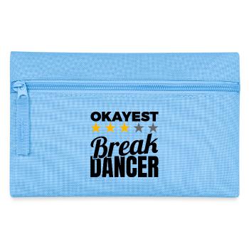 Okayest Breakdancer - Federtasche - Hellblau - Vorne